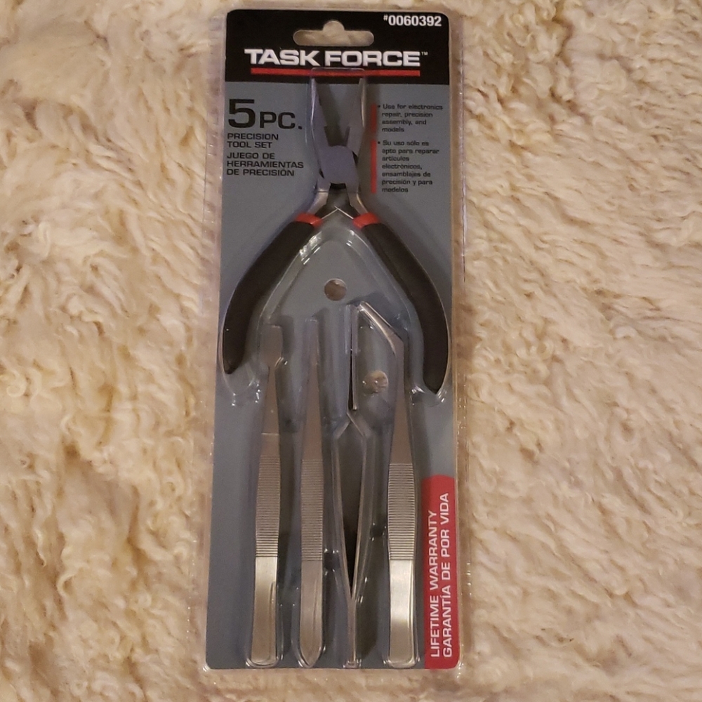 TASK FORCE 5 PIECE'S PRECISION TOOL SET